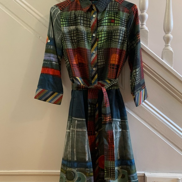 Stunning Desigual Shirt Dress in EUC. - Picture 3 of 5